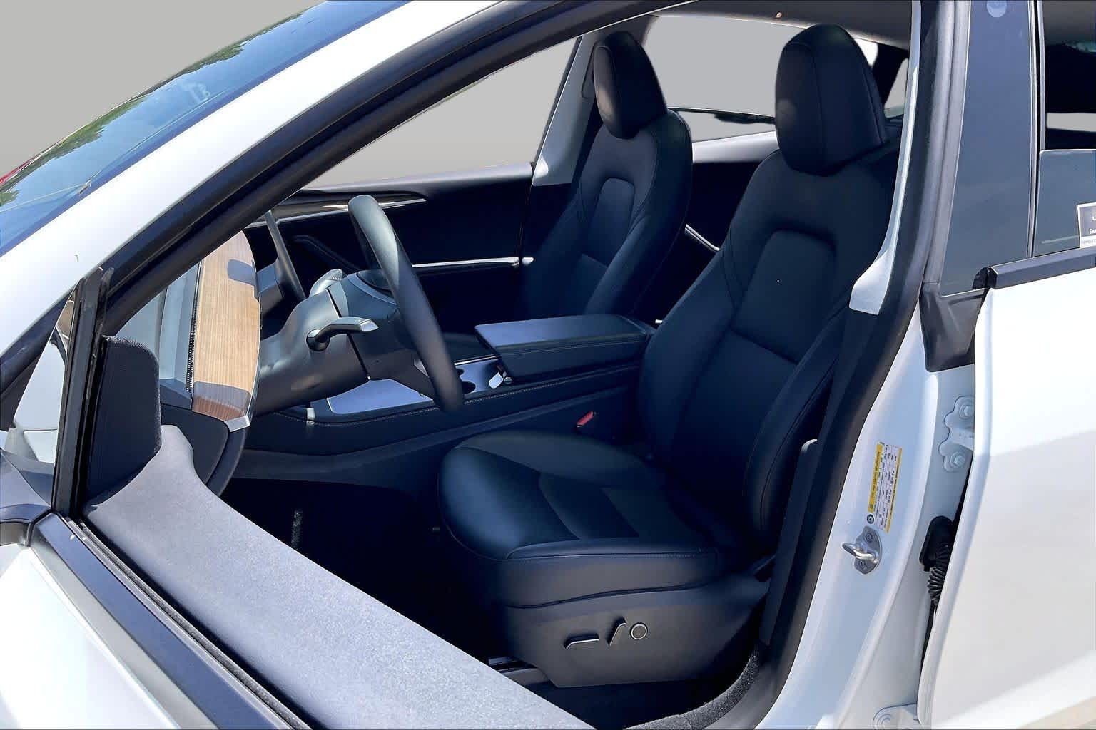 2023 Tesla Model Y  Pearl White Multi-Coat at Lexus Southwest Houston