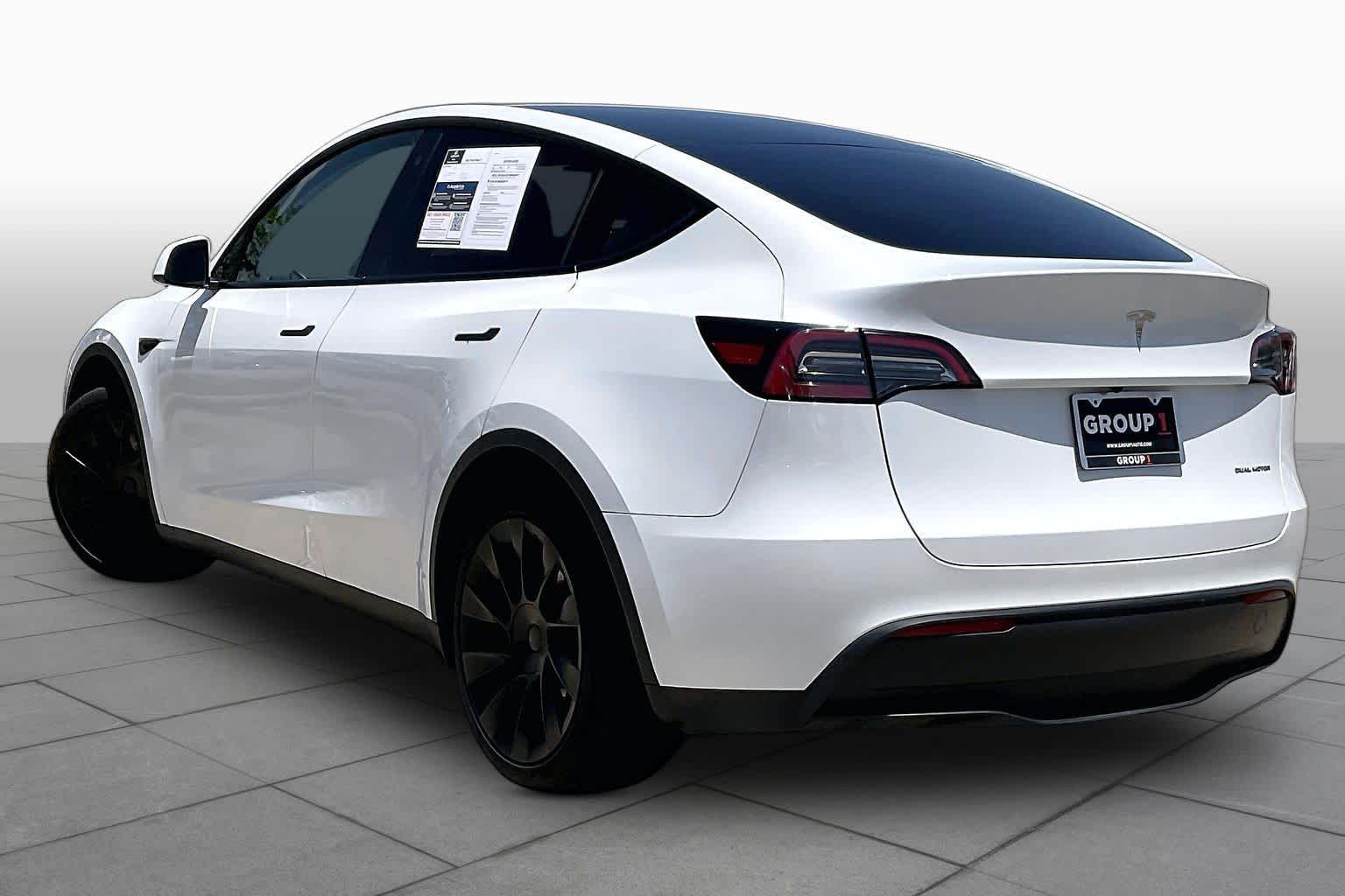 2023 Tesla Model Y  Pearl White Multi-Coat at Lexus Southwest Houston