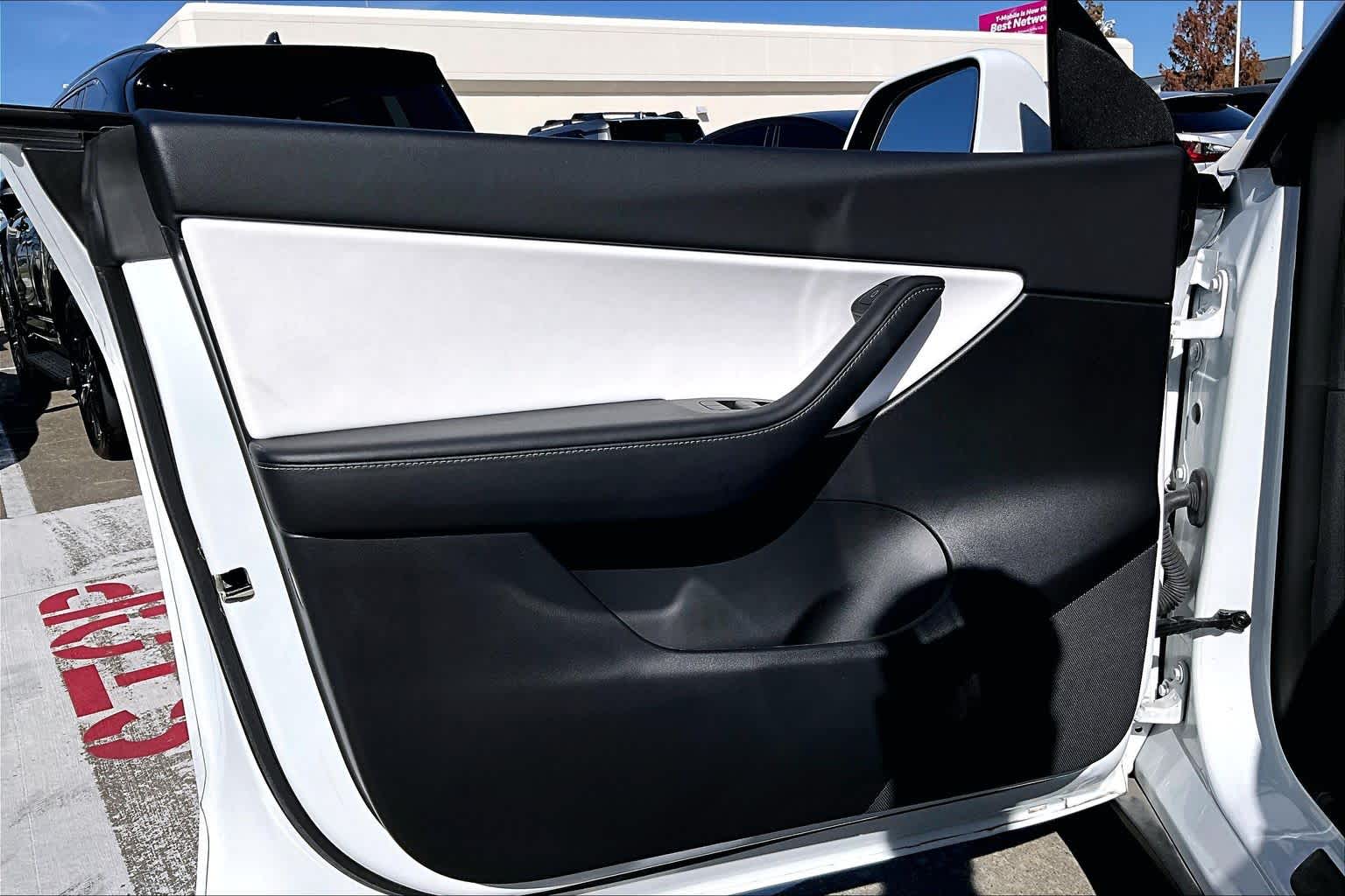 2022 Tesla Model Y Long Range Pearl White Multi-Coat at AutoNation USA Houston