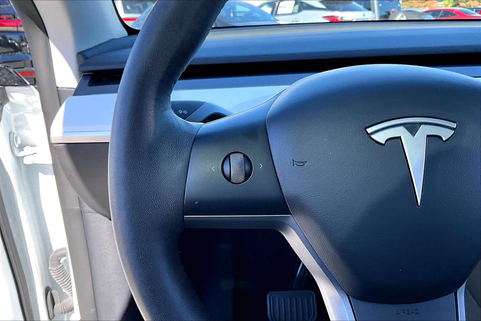 2022 Tesla Model Y Long Range Pearl White Multi-Coat at AutoNation USA Houston