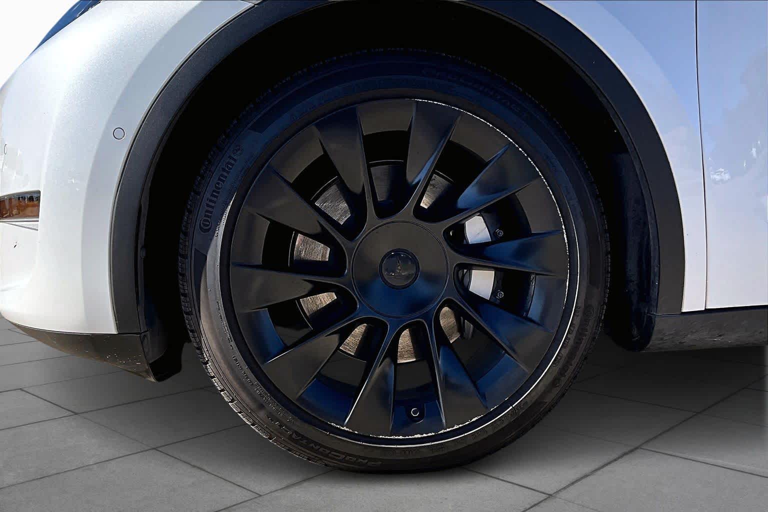 2022 Tesla Model Y Long Range Pearl White Multi-Coat at AutoNation USA Houston