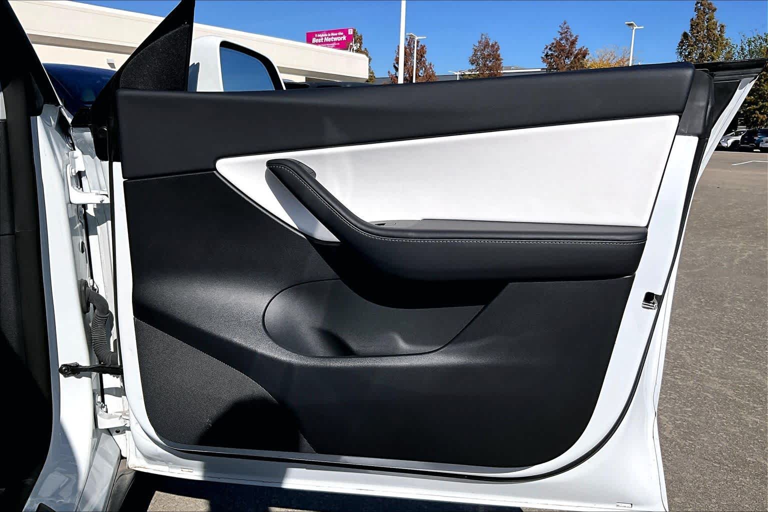 2022 Tesla Model Y Long Range Pearl White Multi-Coat at AutoNation USA Houston