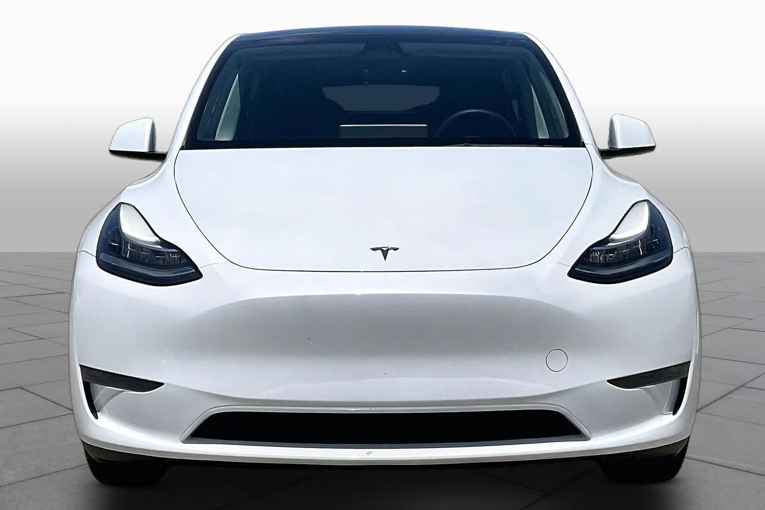 2023 Tesla Model Y Long Range Pearl White Multi-Coat at Lexus Southwest Houston