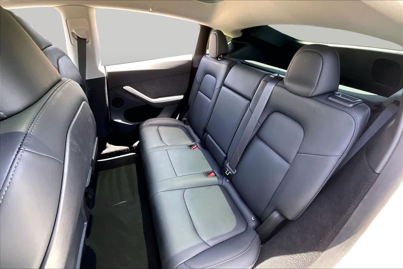 2023 Tesla Model Y Long Range Pearl White Multi-Coat at Lexus Southwest Houston