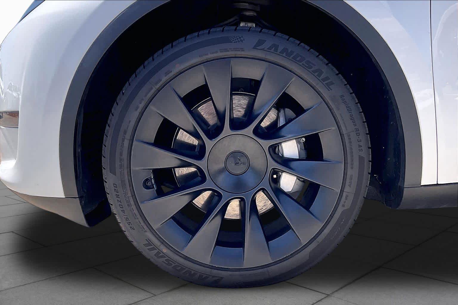2023 Tesla Model Y Long Range Pearl White Multi-Coat at Lexus Southwest Houston