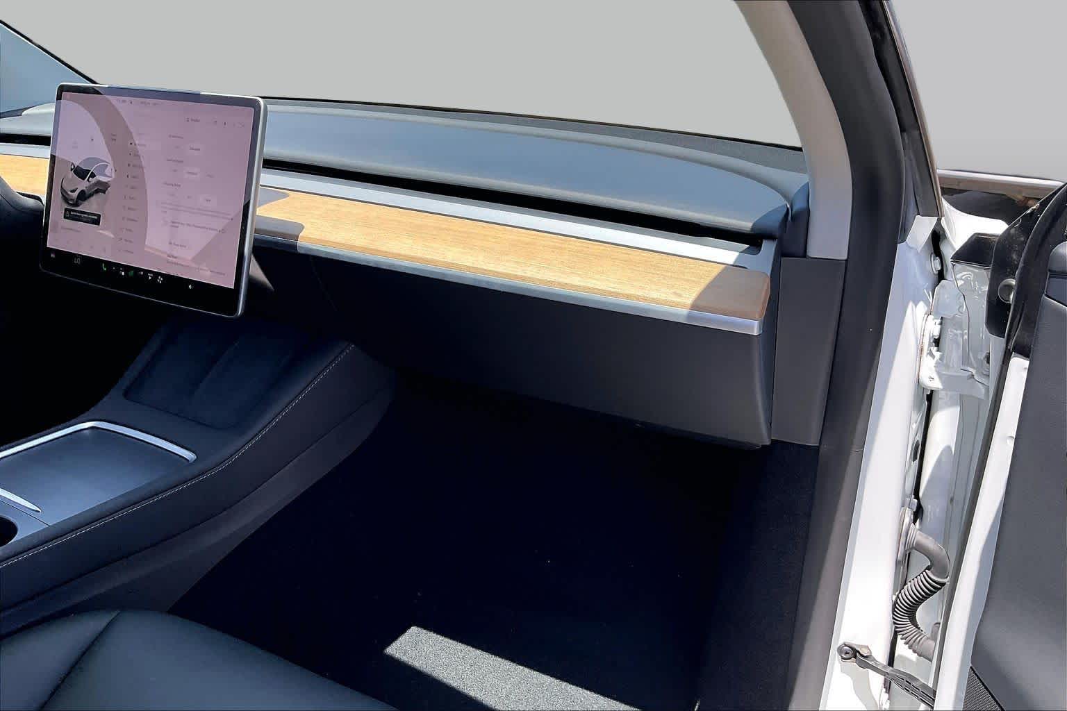 2023 Tesla Model Y Long Range Pearl White Multi-Coat at Lexus Southwest Houston