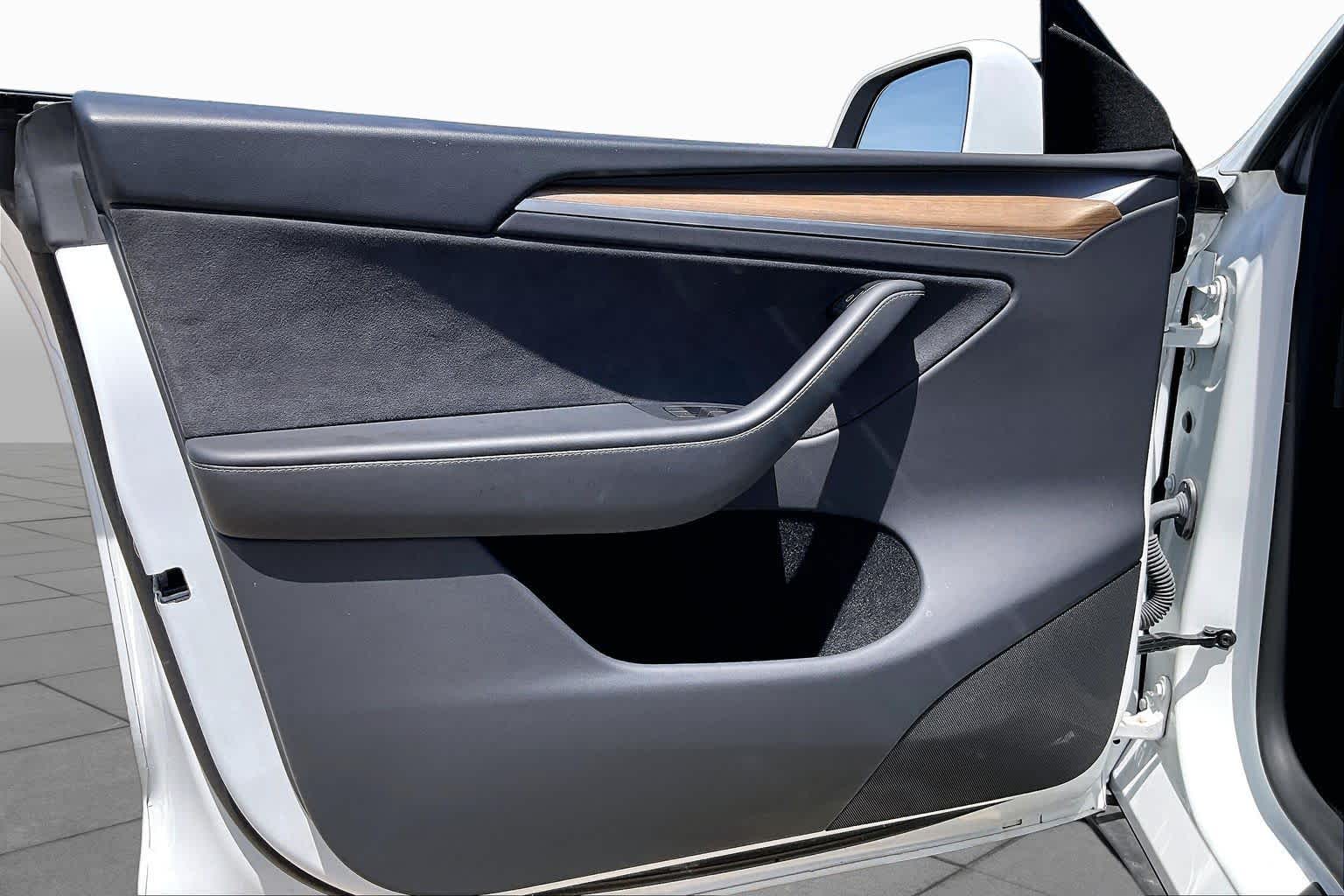 2023 Tesla Model Y Long Range Pearl White Multi-Coat at Lexus Southwest Houston