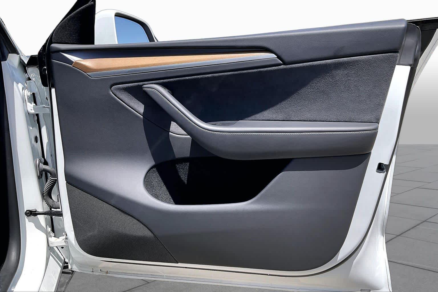 2023 Tesla Model Y Long Range Pearl White Multi-Coat at Lexus Southwest Houston