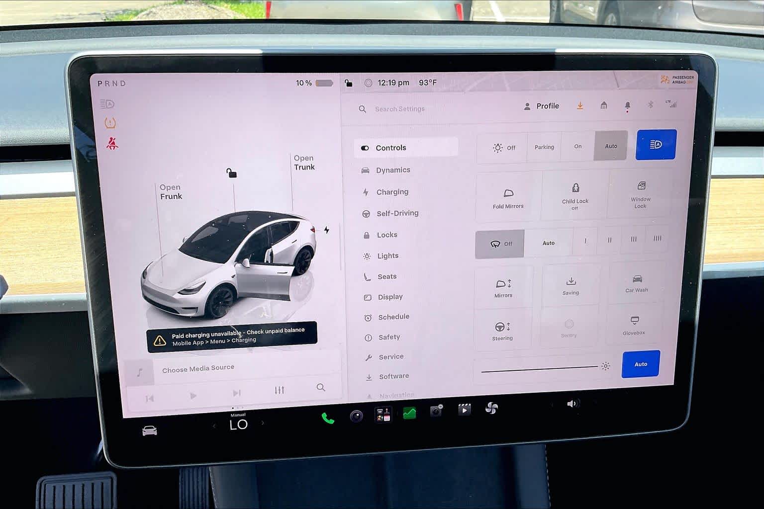 2023 Tesla Model Y Long Range Pearl White Multi-Coat at Lexus Southwest Houston