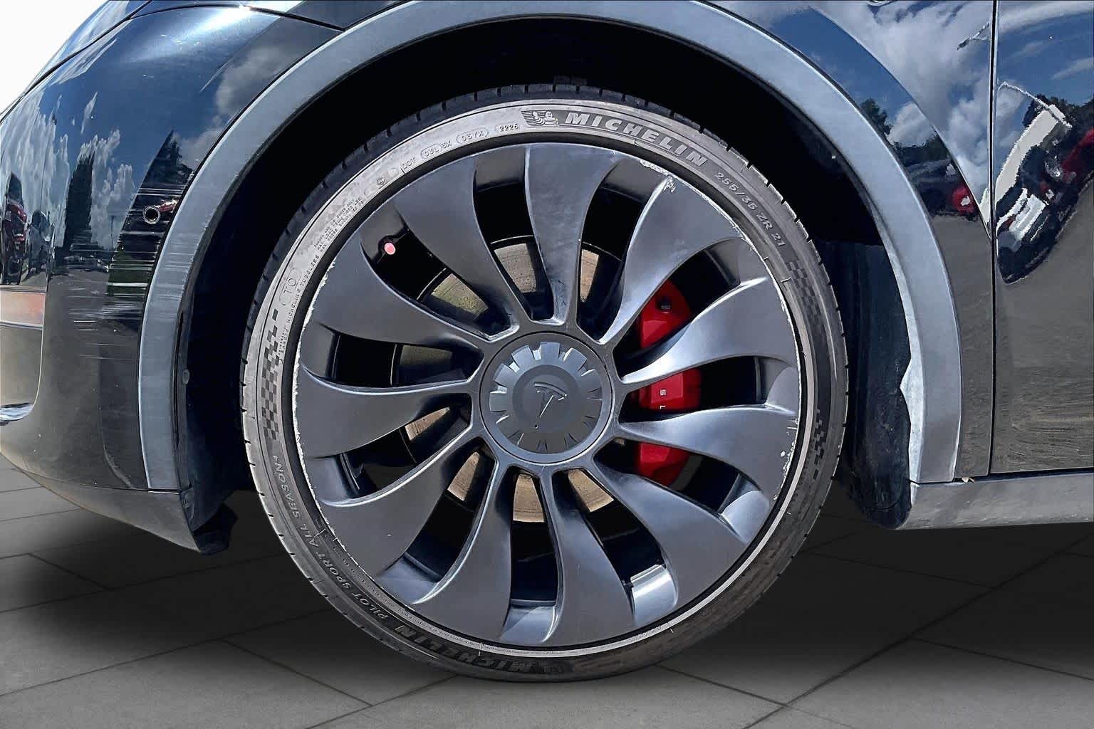 2022 Tesla Model Y Performance Solid Black at Lexus Southwest Houston