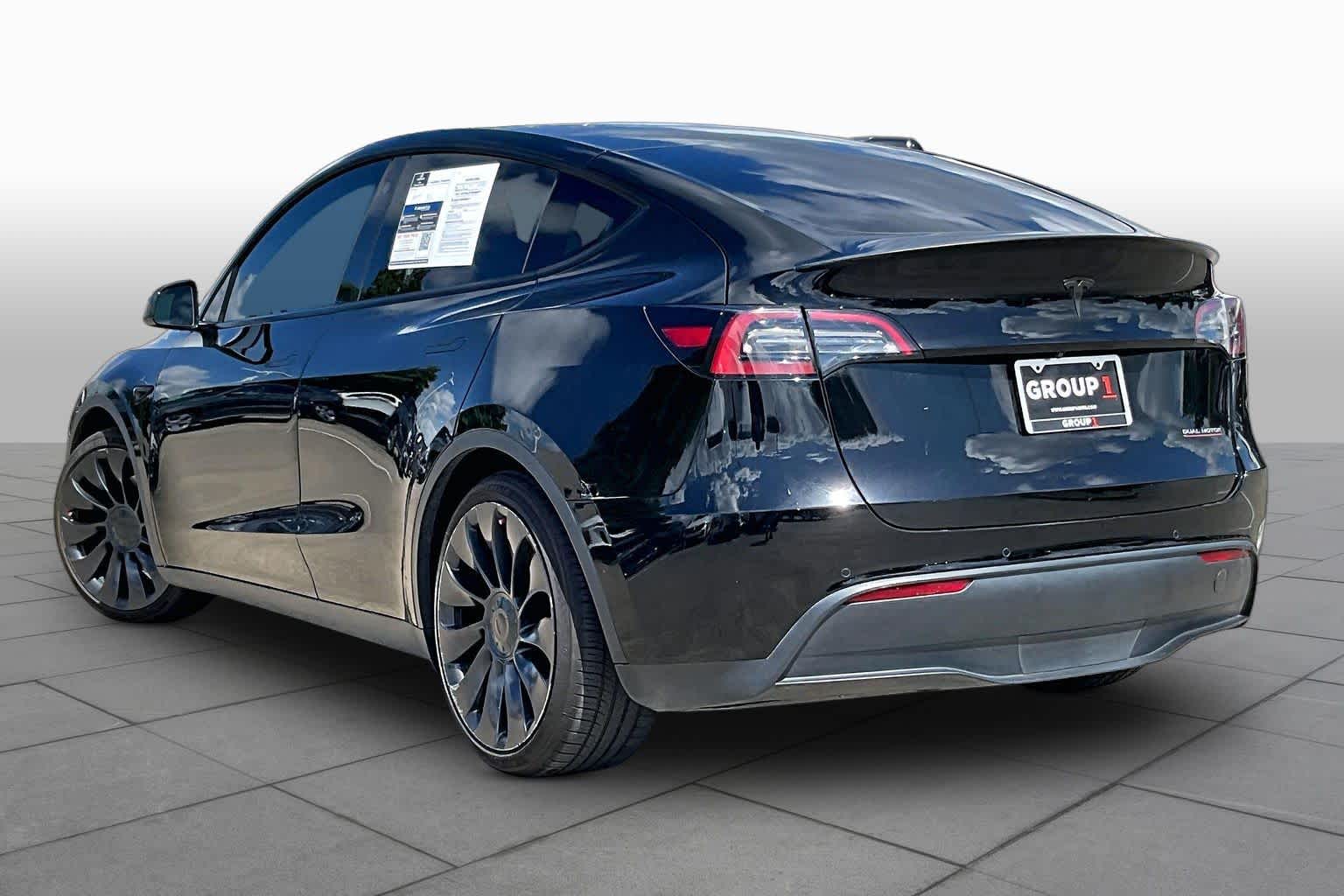 2022 Tesla Model Y Performance Solid Black at Lexus Southwest Houston