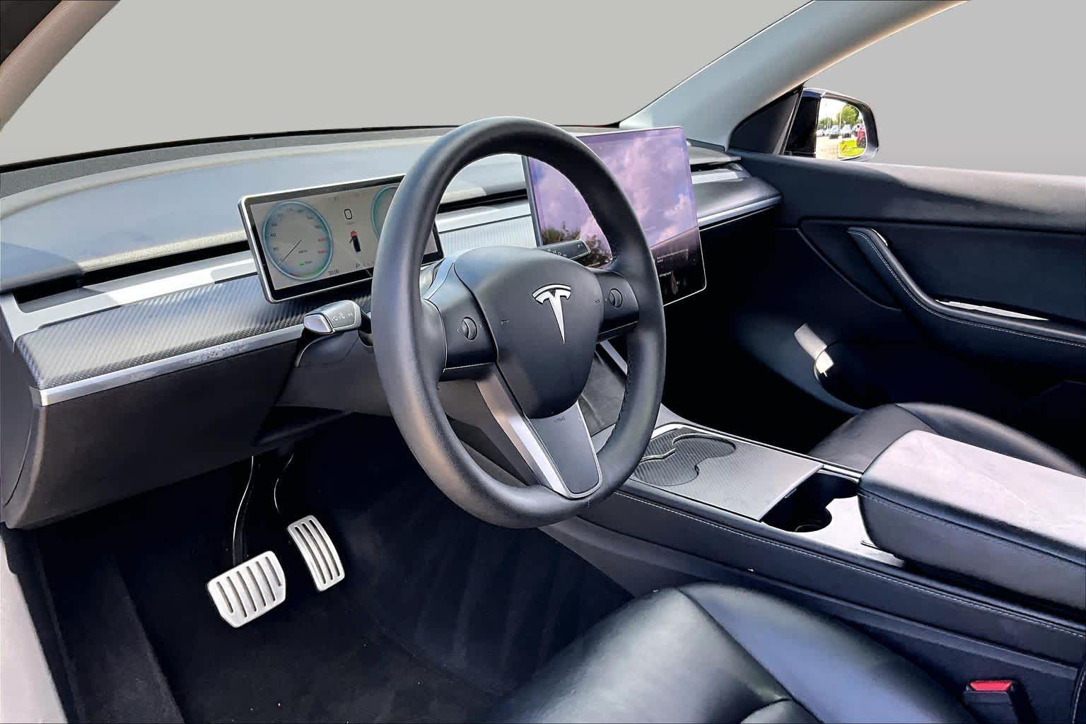 2022 Tesla Model Y Performance Solid Black at Lexus Southwest Houston