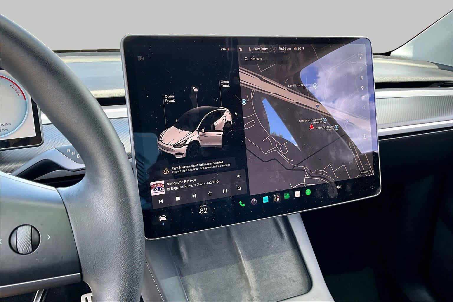 2022 Tesla Model Y Performance Solid Black at Lexus Southwest Houston