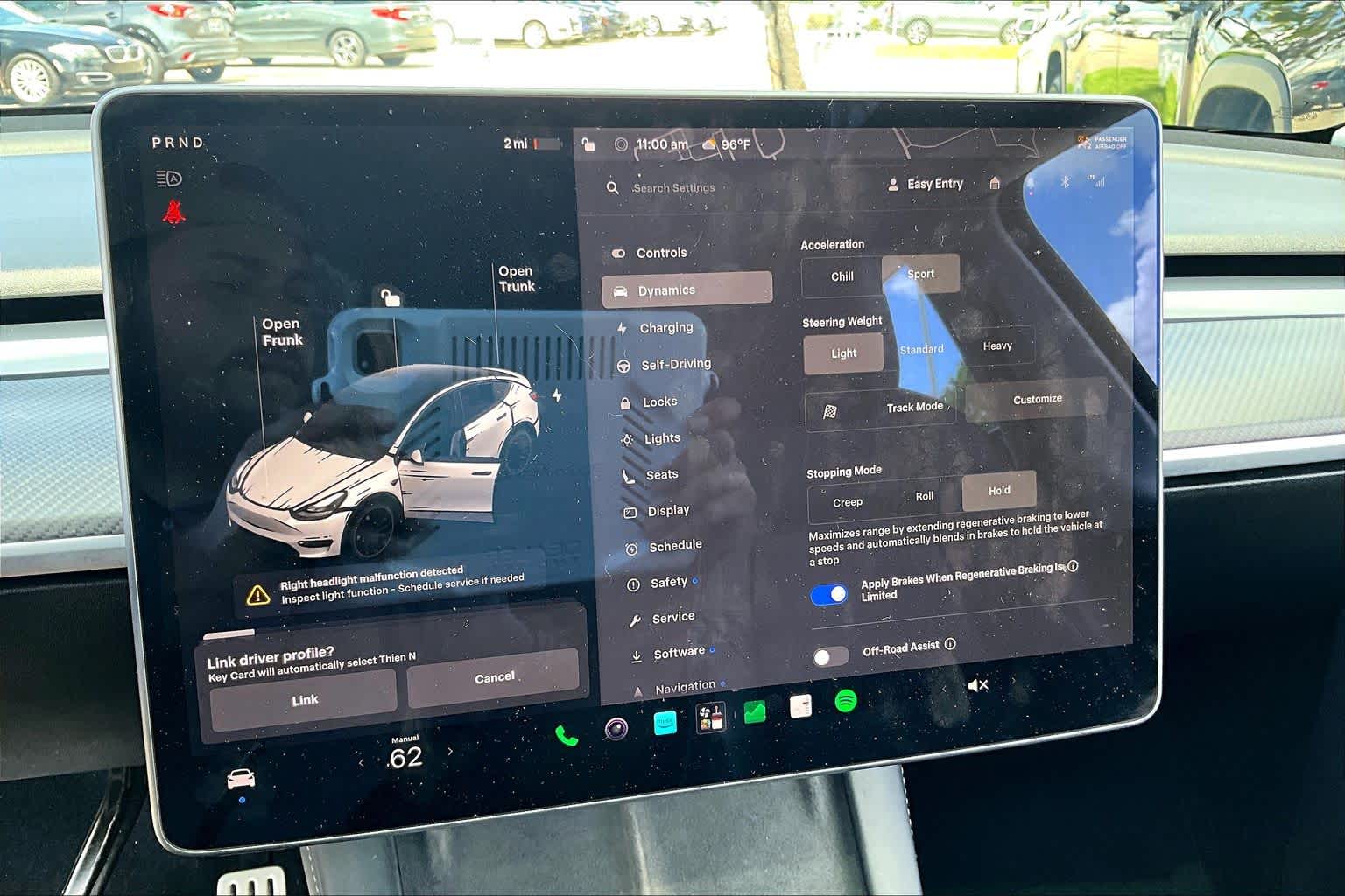 2022 Tesla Model Y Performance Solid Black at Lexus Southwest Houston