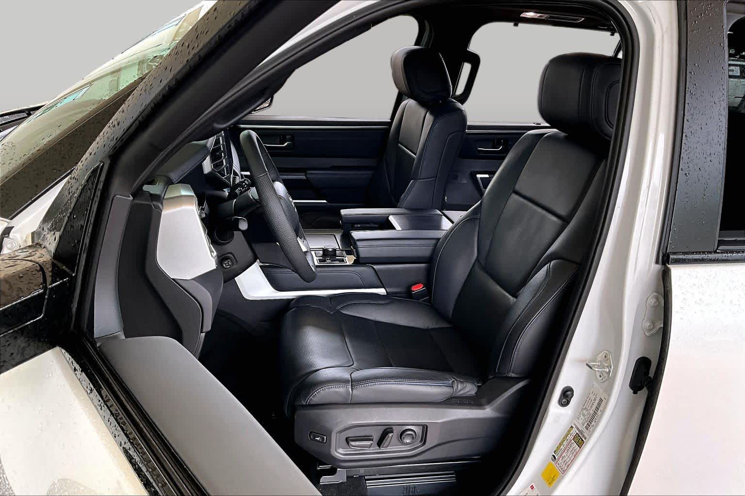 2024 Toyota Sequoia Platinum Wind Chill Pearl at Sterling McCall Nissan