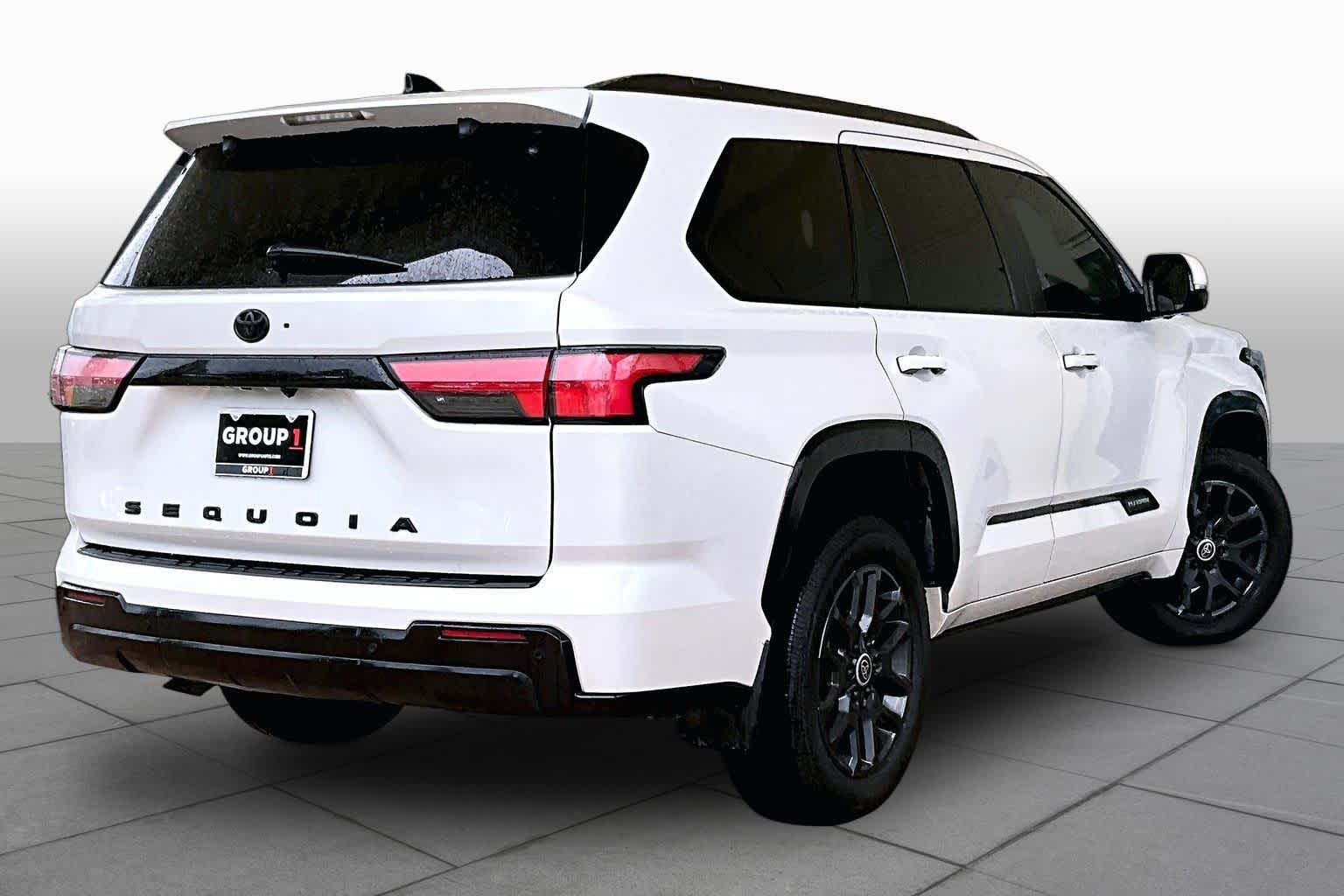 2024 Toyota Sequoia Platinum Wind Chill Pearl at Sterling McCall Nissan