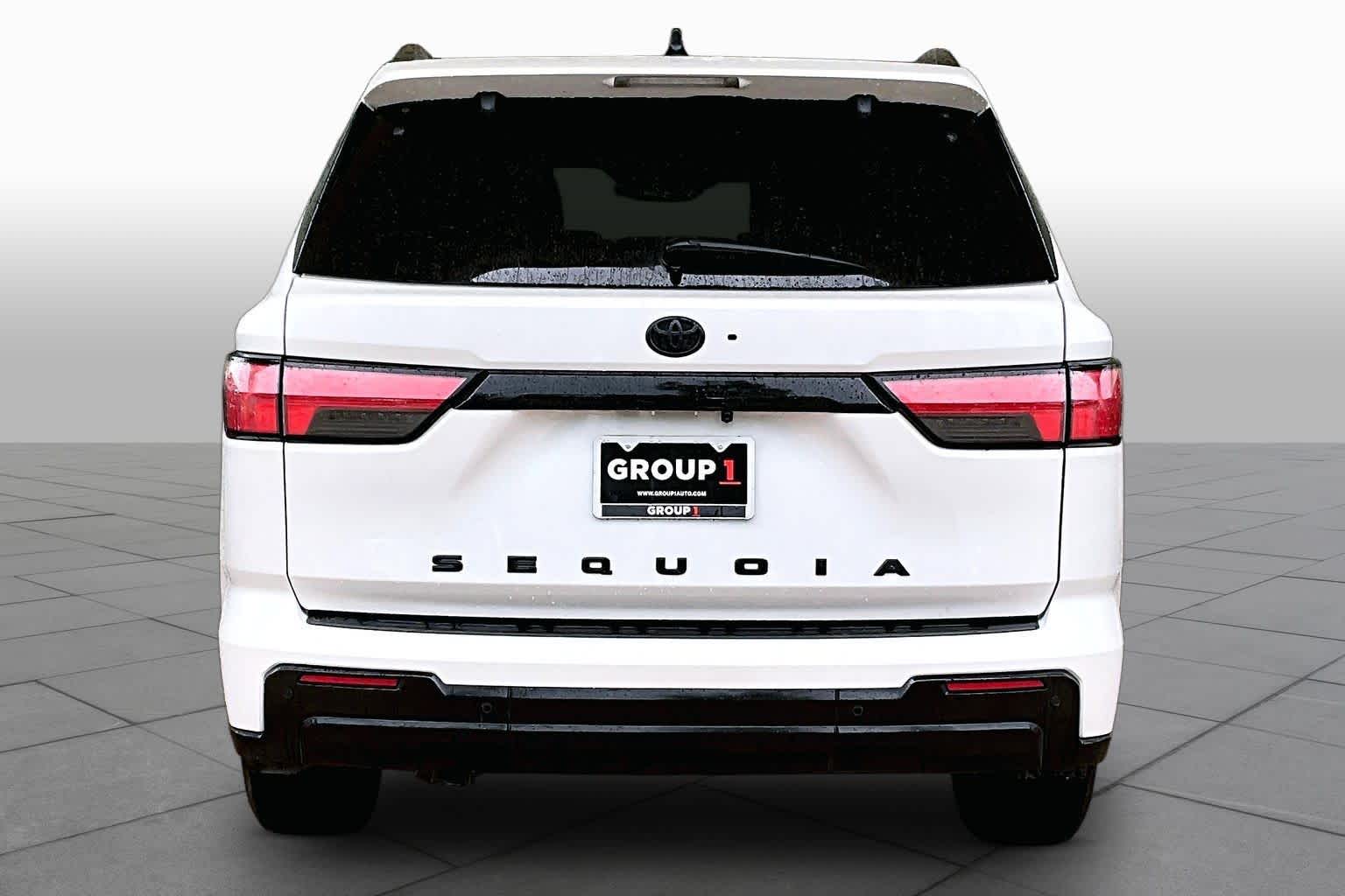 2024 Toyota Sequoia Platinum Wind Chill Pearl at Sterling McCall Nissan