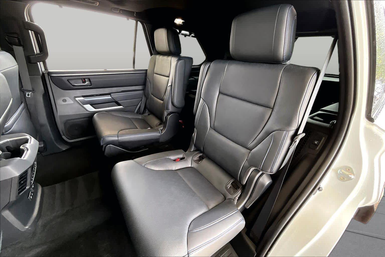2024 Toyota Sequoia Platinum Wind Chill Pearl at Sterling McCall Nissan