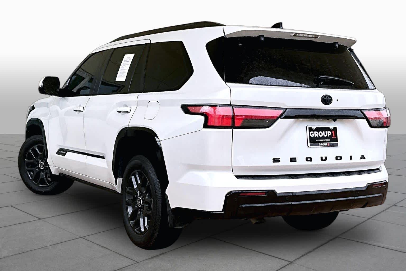2024 Toyota Sequoia Platinum Wind Chill Pearl at Sterling McCall Nissan