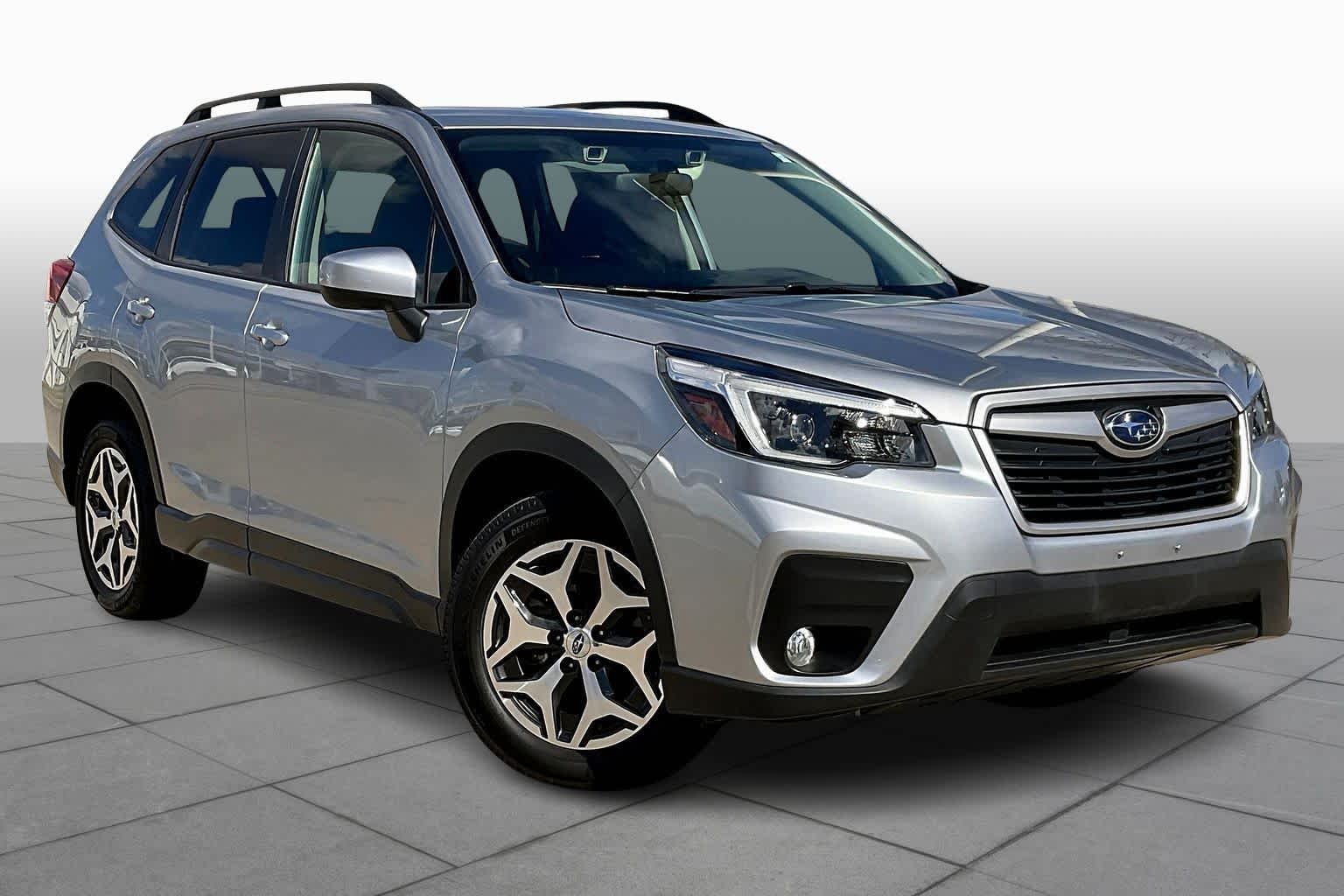 2021 Subaru Forester Premium Ice Silver Metallic at AutoNation USA Houston