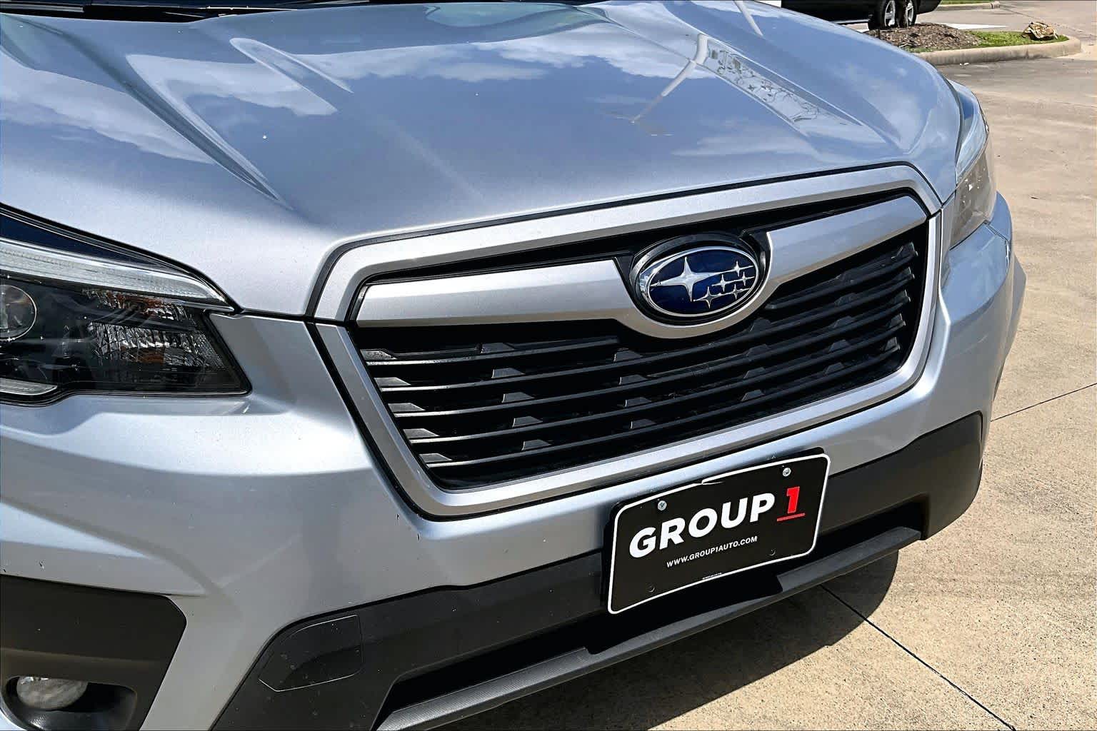 2021 Subaru Forester Premium Ice Silver Metallic at Group 1 GMC Buick South