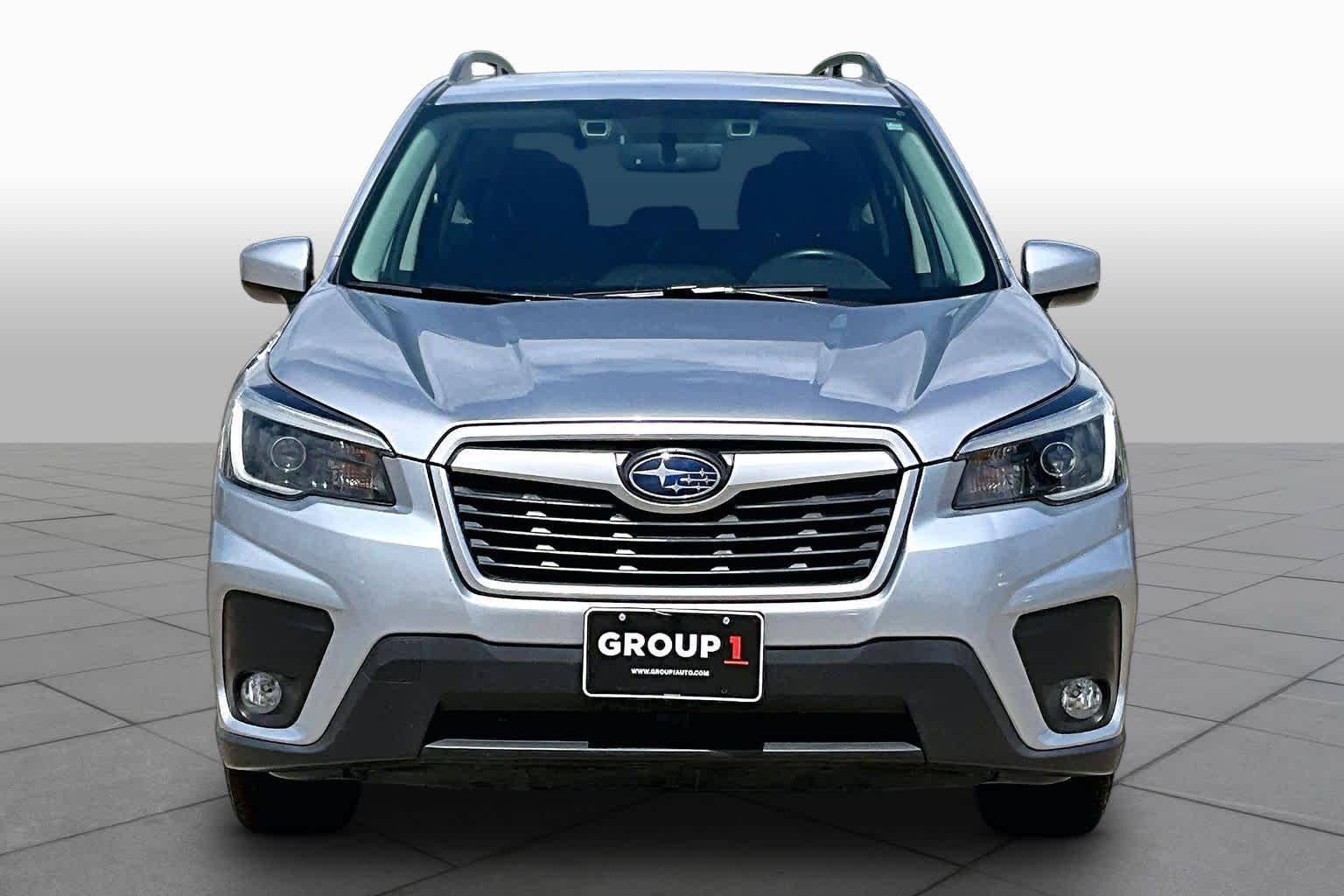 2021 Subaru Forester Premium Ice Silver Metallic at Group 1 GMC Buick South