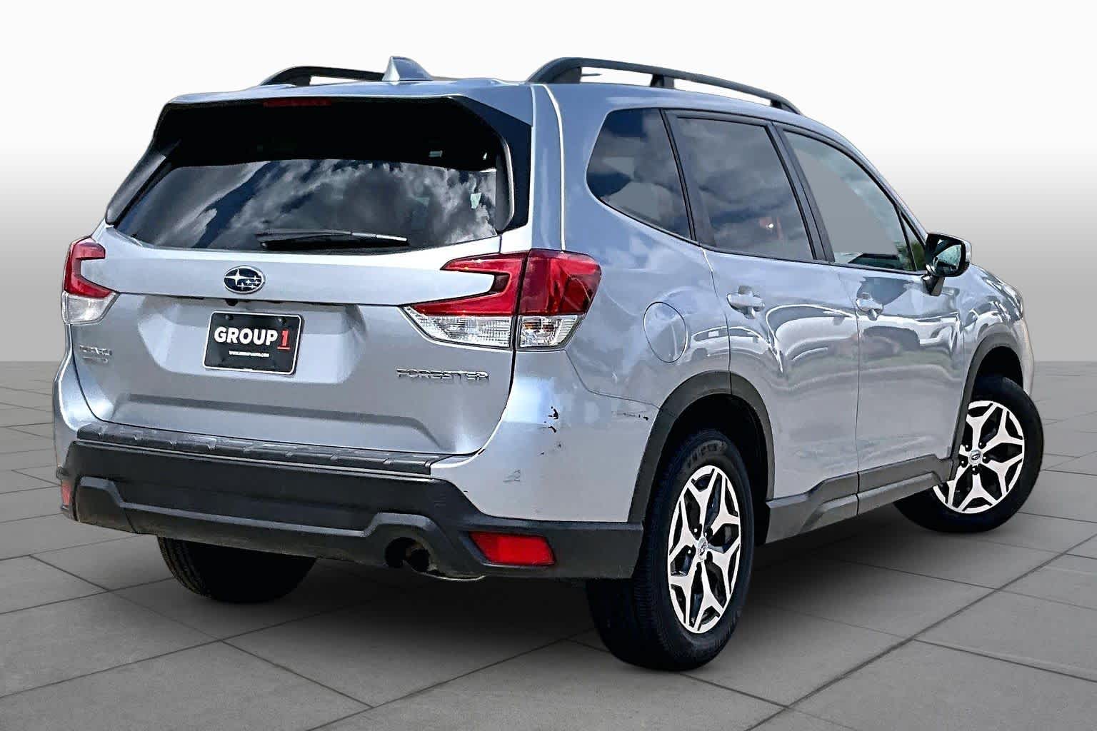 2021 Subaru Forester Premium Ice Silver Metallic at Group 1 GMC Buick South