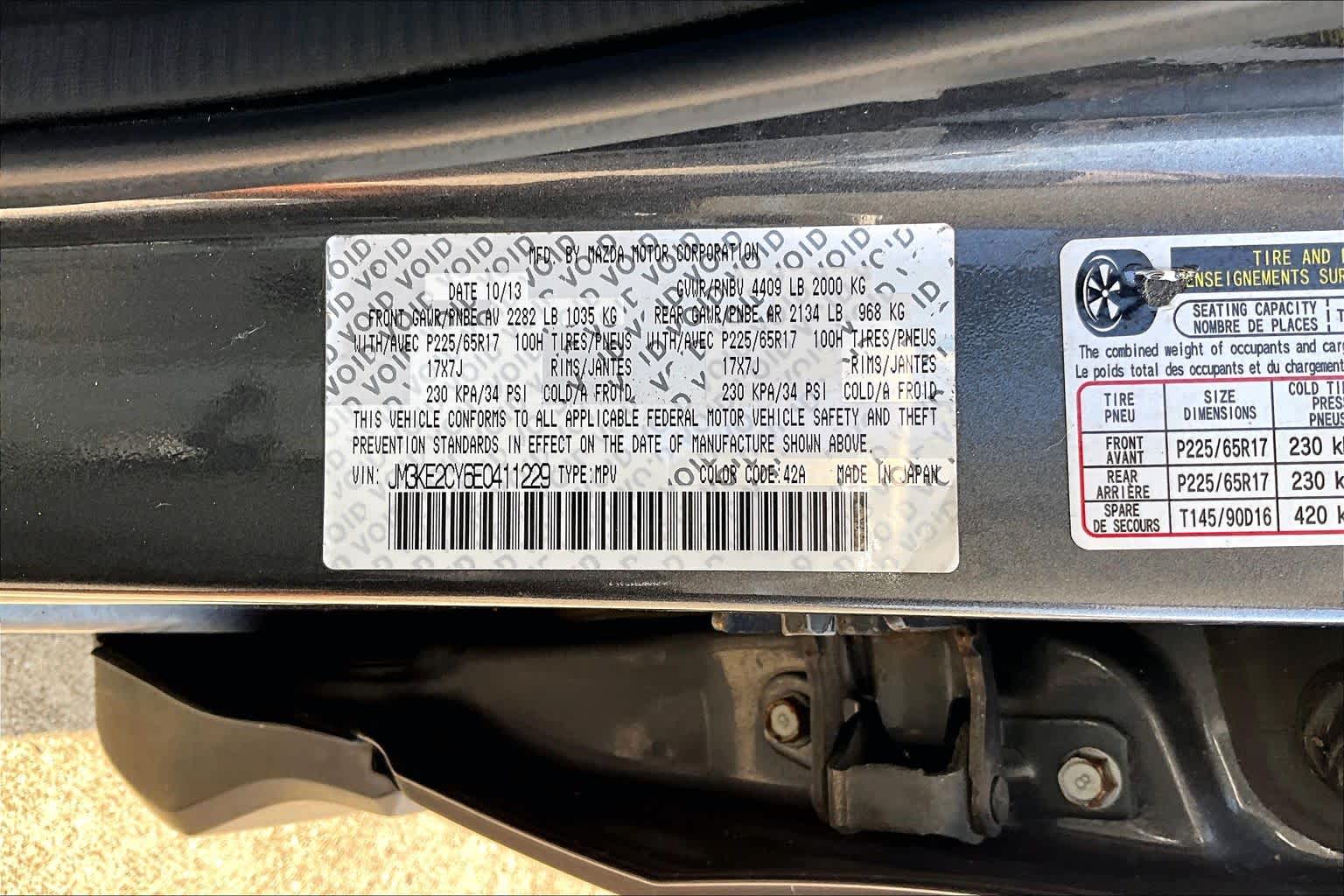2014 Mazda CX-5 Touring Meteor Gray Mica at Mac Haik Ford