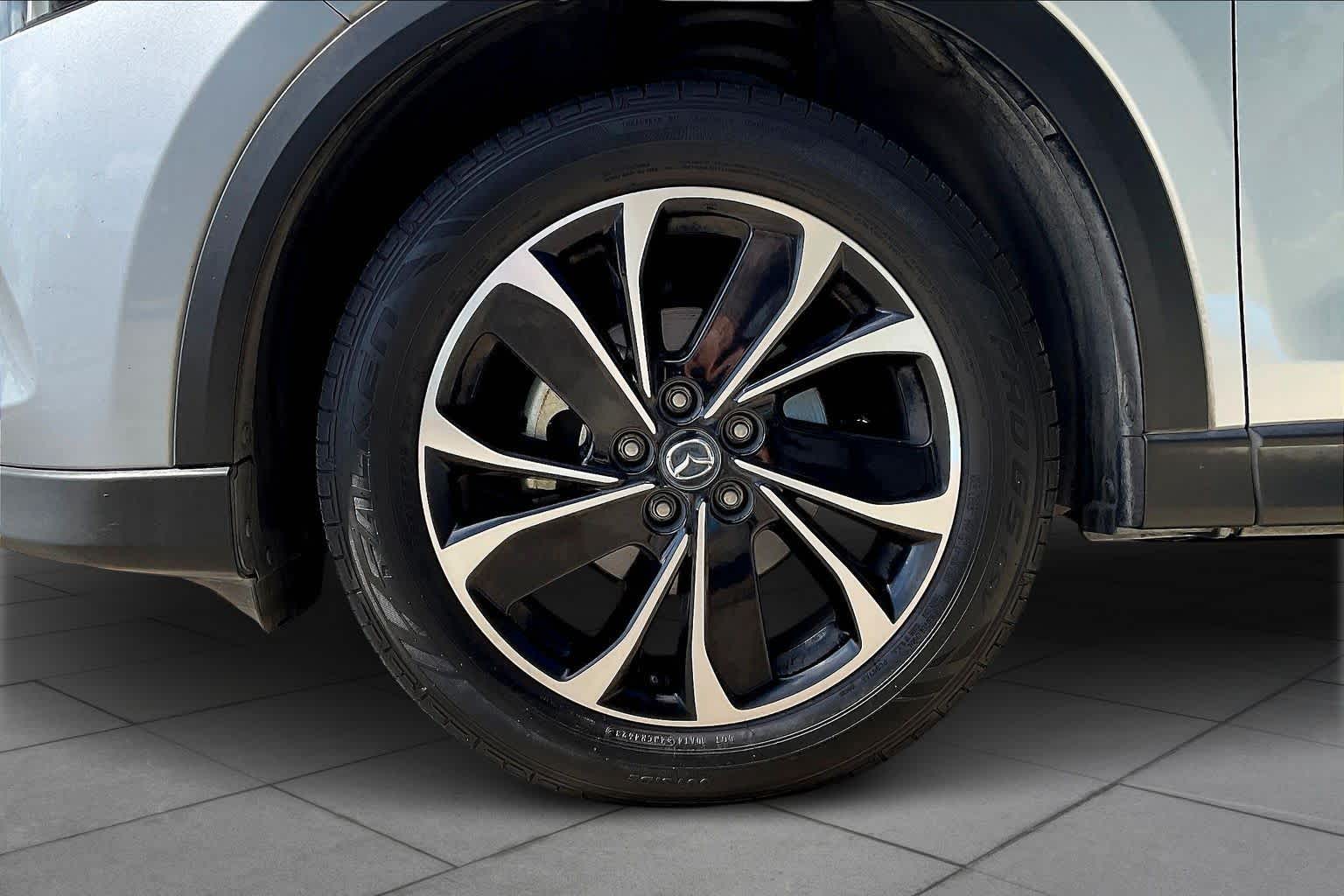 2022 Mazda CX-5 2.5 S Premium Plus Package Sonic Silver Metallic at AutoNation Chevrolet Gulf Fwy