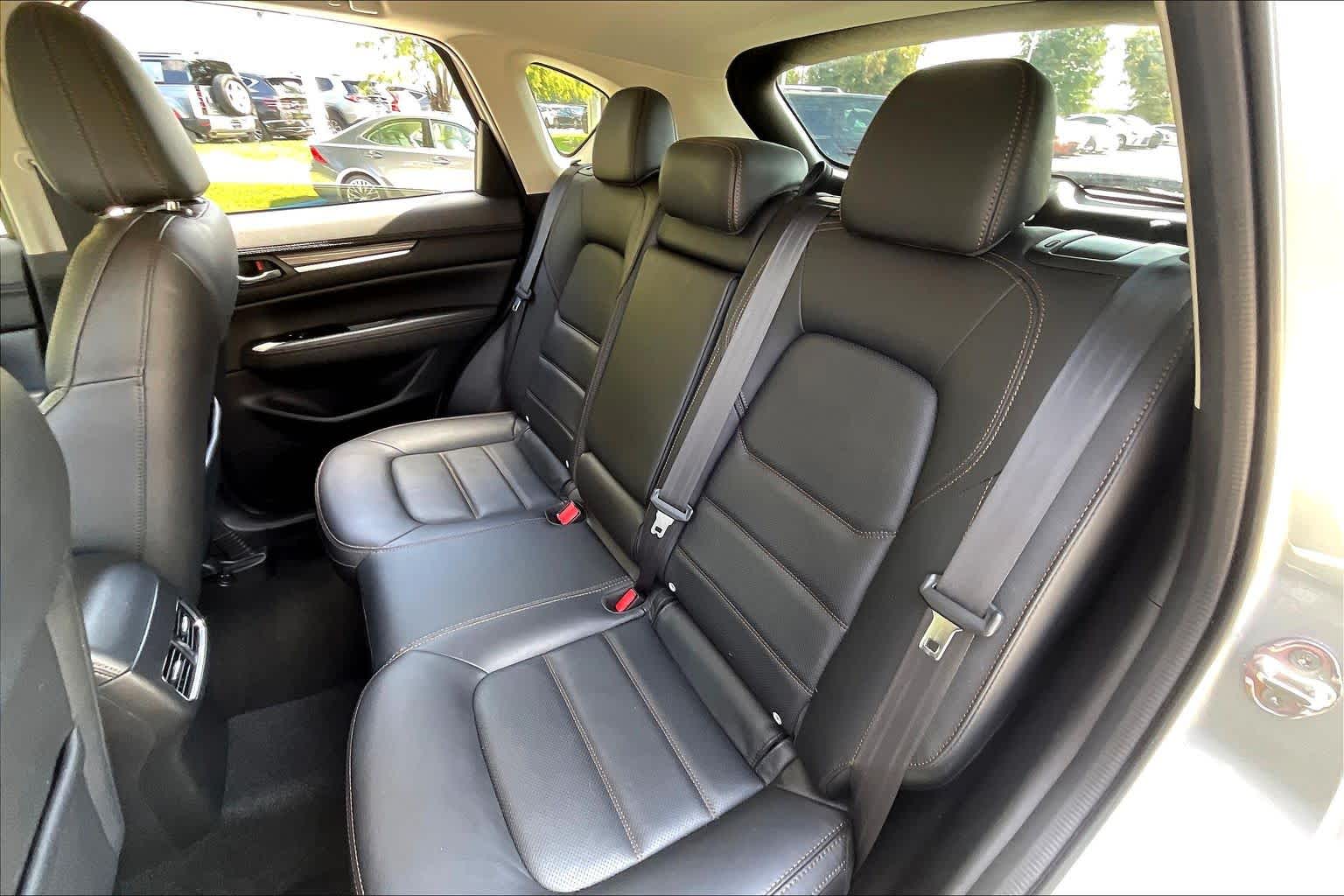 2022 Mazda CX-5 2.5 S Premium Plus Package Sonic Silver Metallic at AutoNation Chevrolet Gulf Fwy