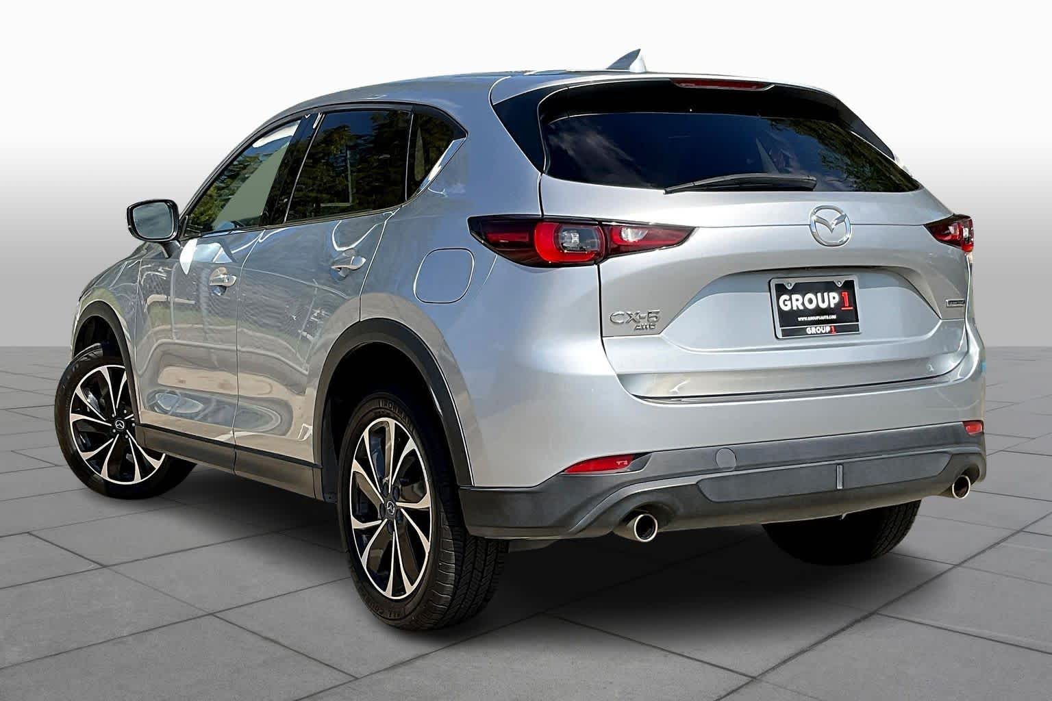 2022 Mazda CX-5 2.5 S Premium Plus Package Sonic Silver Metallic at AutoNation Chevrolet Gulf Fwy