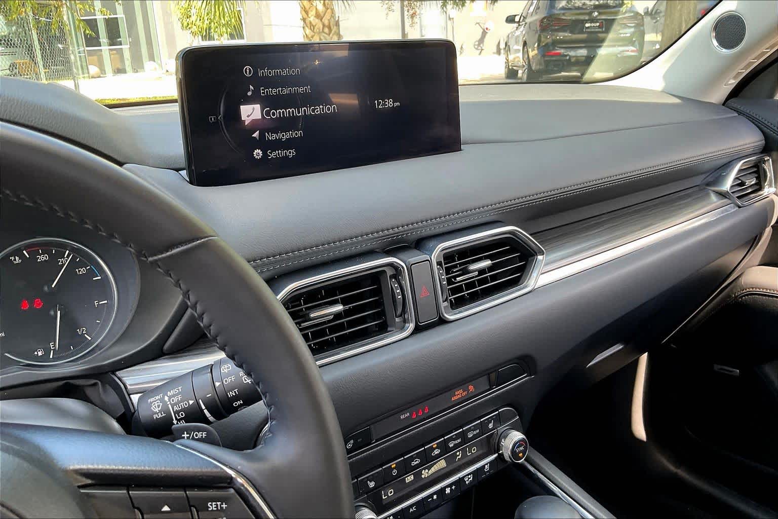 2022 Mazda CX-5 2.5 S Premium Plus Package Sonic Silver Metallic at AutoNation Chevrolet Gulf Fwy