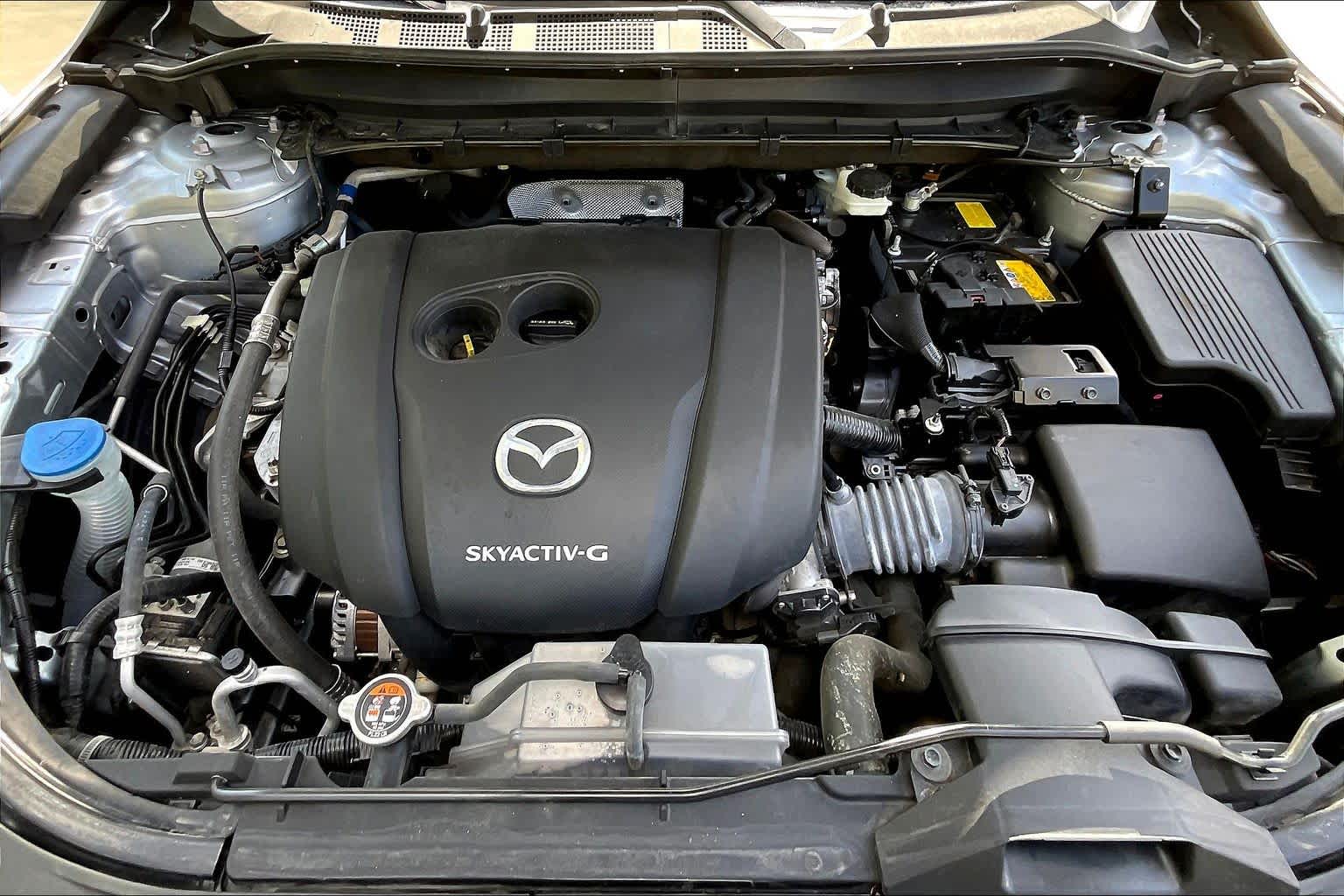 2022 Mazda CX-5 2.5 S Premium Plus Package Sonic Silver Metallic at AutoNation Chevrolet Gulf Fwy