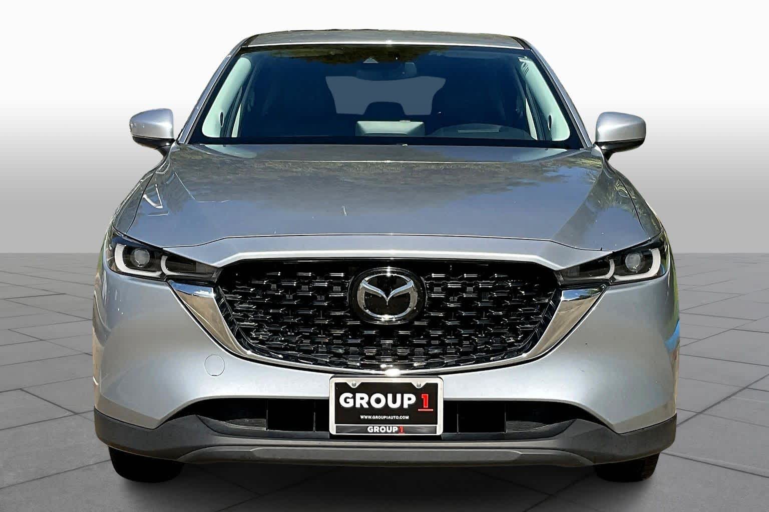 2022 Mazda CX-5 2.5 S Premium Plus Package Sonic Silver Metallic at AutoNation Chevrolet Gulf Fwy
