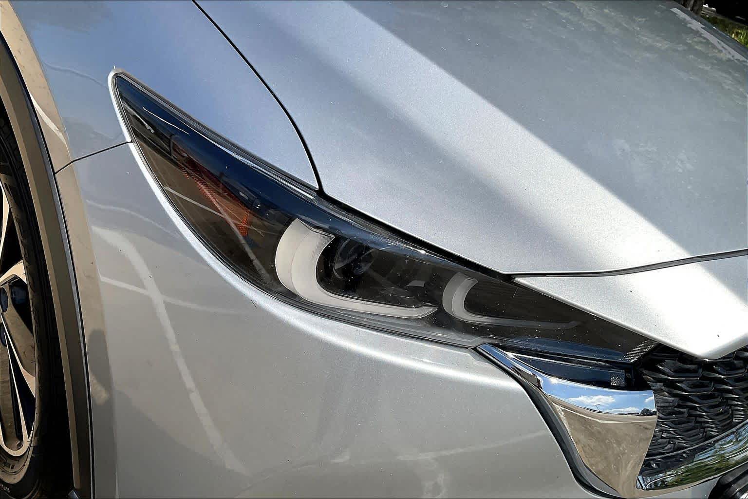 2022 Mazda CX-5 2.5 S Premium Plus Package Sonic Silver Metallic at AutoNation Chevrolet Gulf Fwy