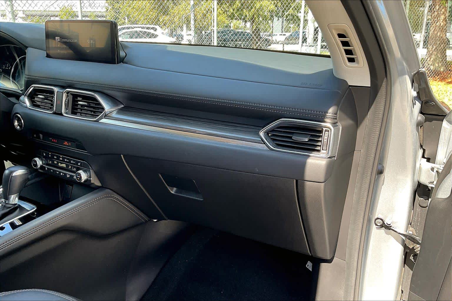 2022 Mazda CX-5 2.5 S Premium Plus Package Sonic Silver Metallic at AutoNation Chevrolet Gulf Fwy