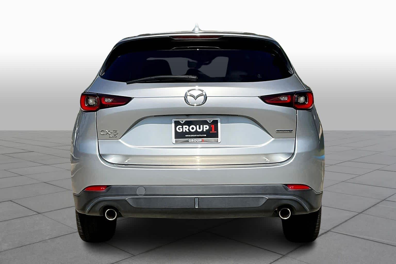 2022 Mazda CX-5 2.5 S Premium Plus Package Sonic Silver Metallic at AutoNation Chevrolet Gulf Fwy