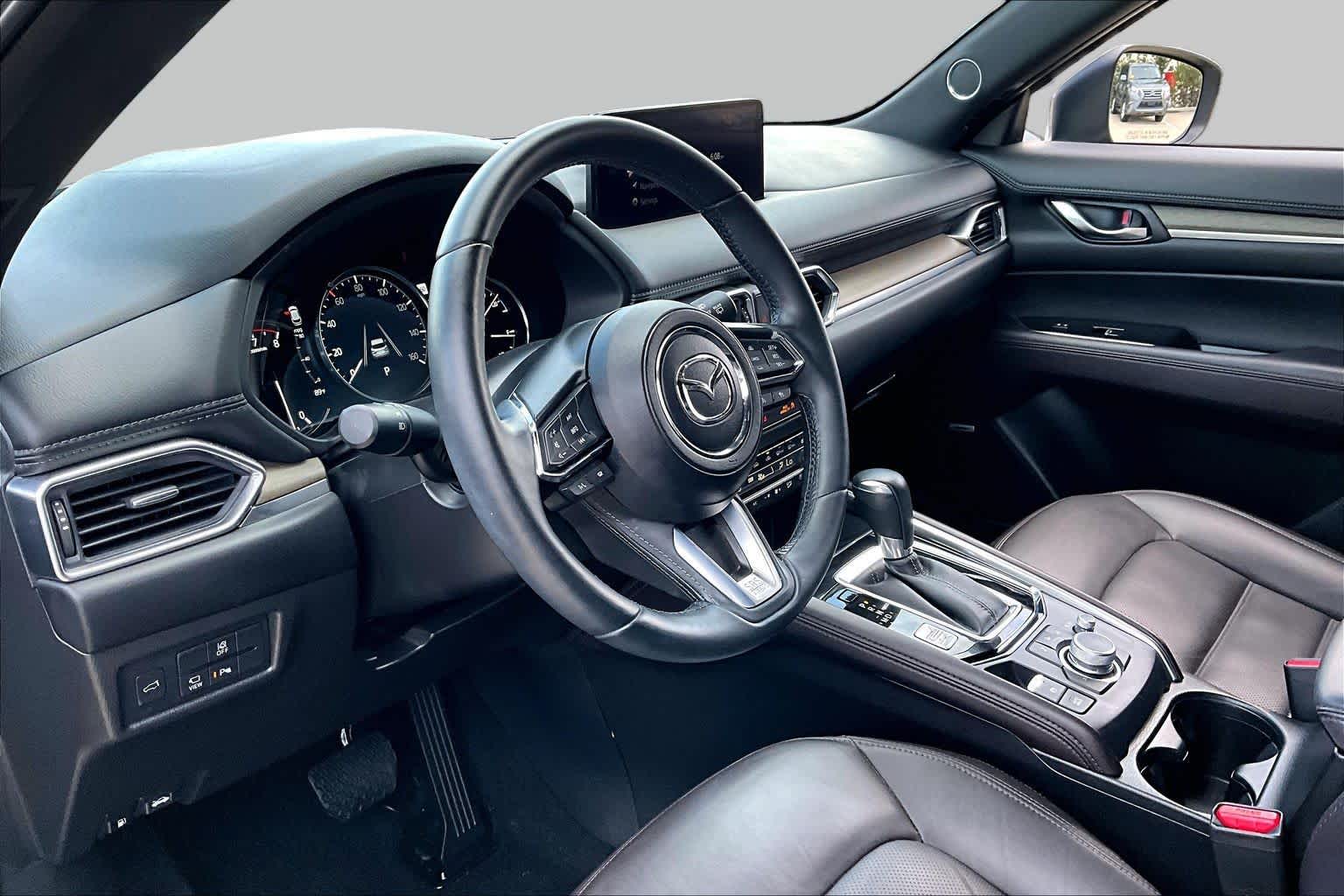 2023 Mazda CX-5 2.5 Turbo Signature Machine Gray Metallic at Tomball Ford