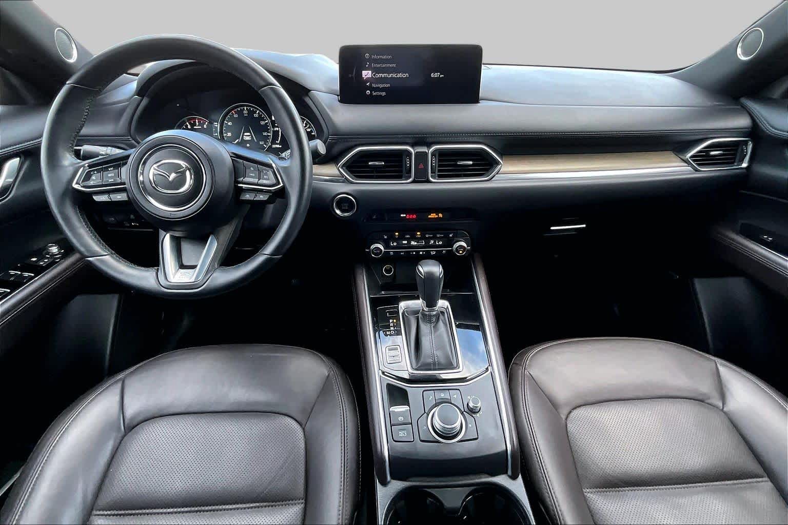 2023 Mazda CX-5 2.5 Turbo Signature Machine Gray Metallic at Tomball Ford