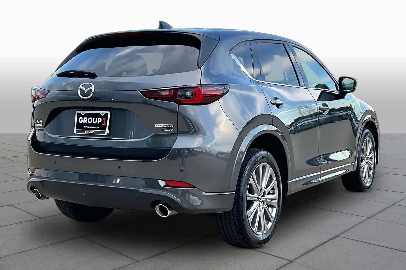 2023 Mazda CX-5 2.5 Turbo Signature Machine Gray Metallic at Tomball Ford