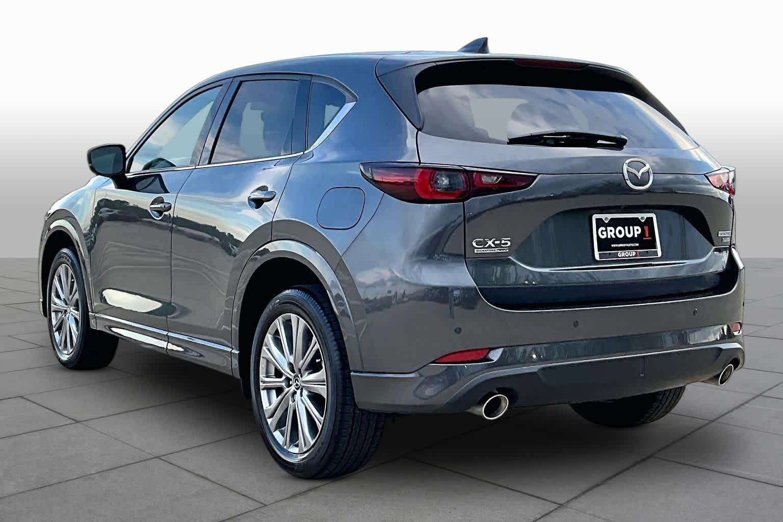 2023 Mazda CX-5 2.5 Turbo Signature Machine Gray Metallic at Tomball Ford