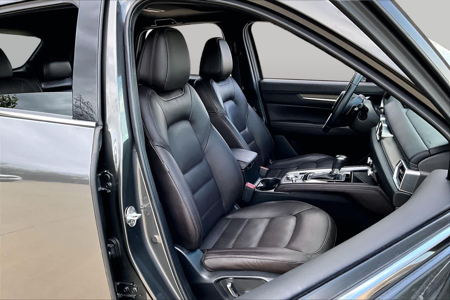 2023 Mazda CX-5 2.5 Turbo Signature Machine Gray Metallic at Tomball Ford