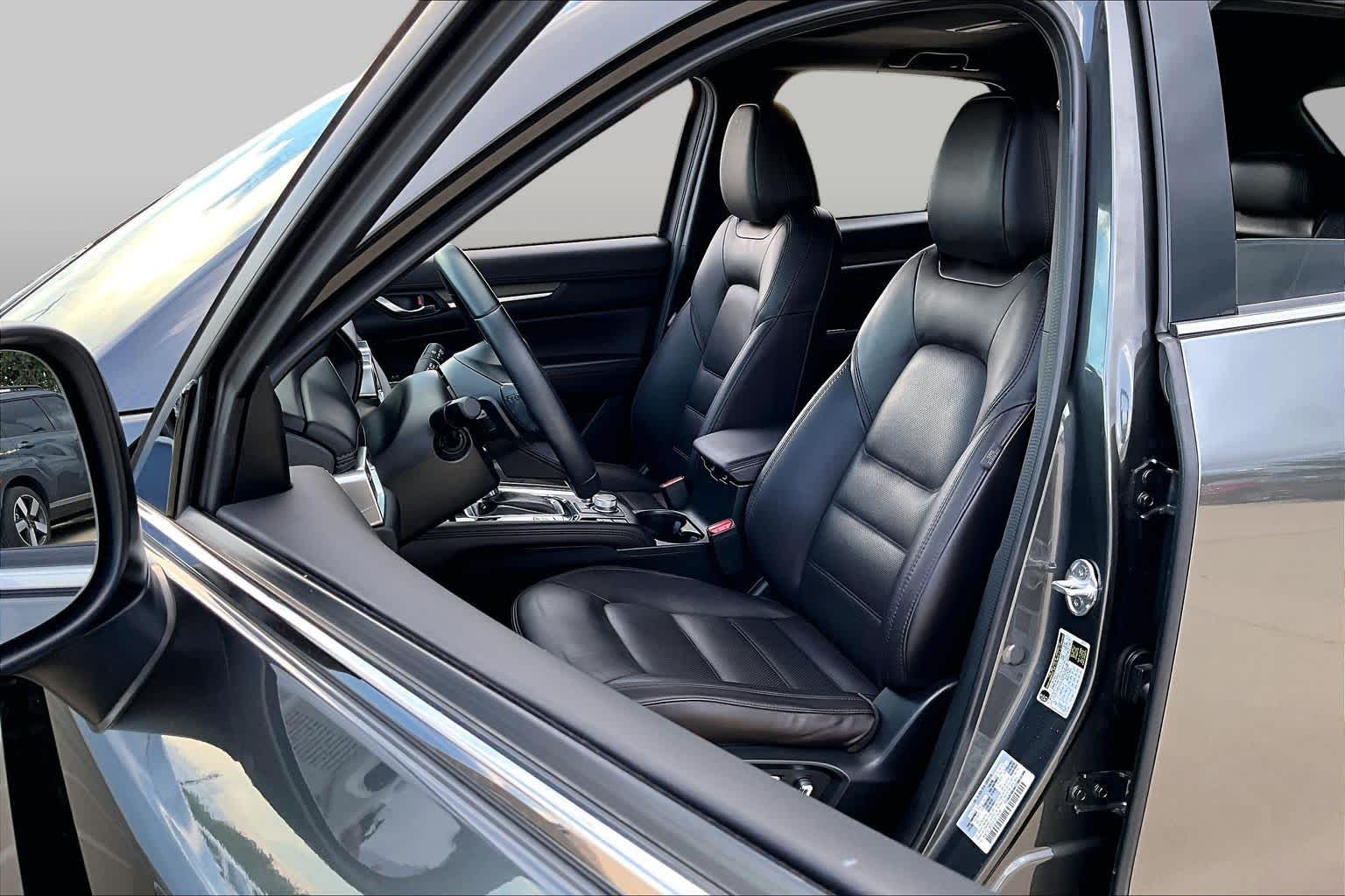 2023 Mazda CX-5 2.5 Turbo Signature Machine Gray Metallic at Tomball Ford