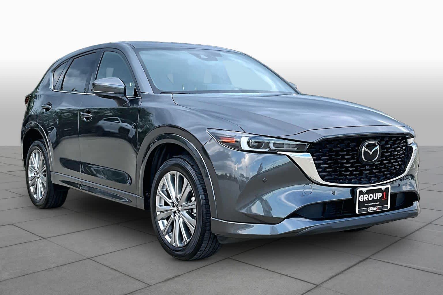 2023 Mazda CX-5 2.5 Turbo Signature Machine Gray Metallic at Tomball Ford