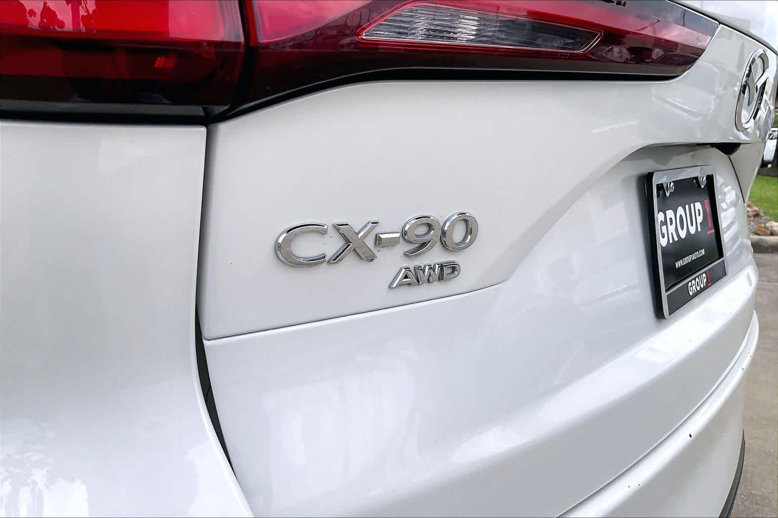 2024 Mazda CX-90 3.3 Turbo Select Rhodium White Premium at AutoNation Chrysler Jeep Dodge Ram Spring