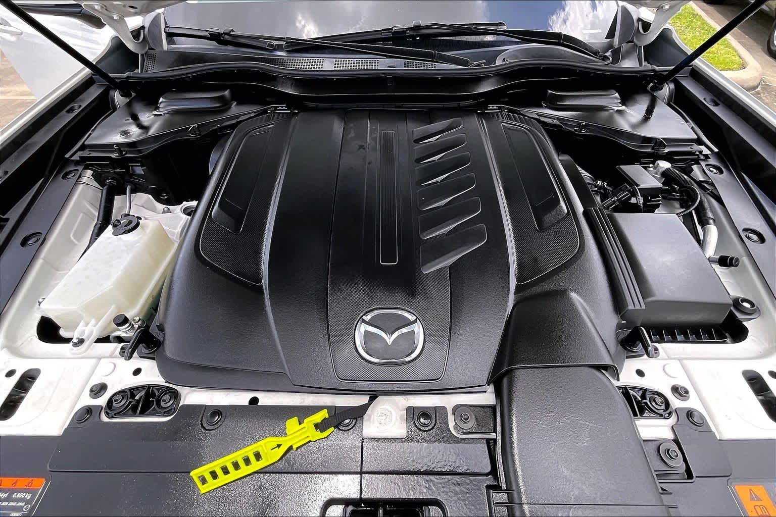 2024 Mazda CX-90 3.3 Turbo Select Rhodium White Premium at AutoNation Chrysler Jeep Dodge Ram Spring