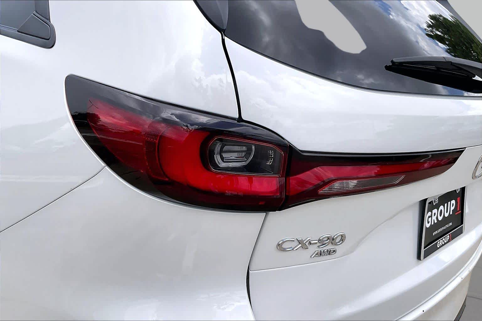 2024 Mazda CX-90 3.3 Turbo Select Rhodium White Premium at AutoNation Chrysler Jeep Dodge Ram Spring