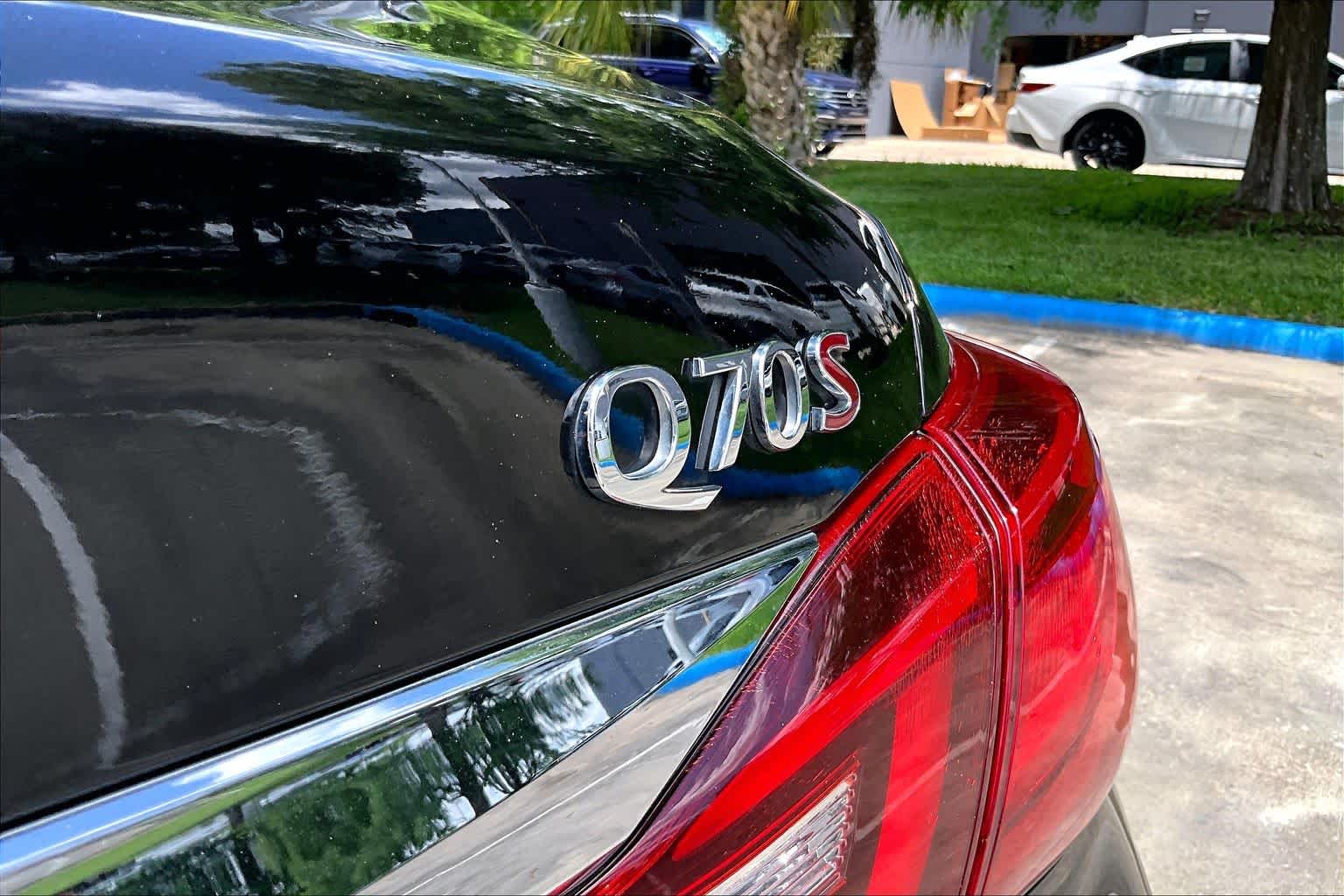 2015 INFINITI Q70  Black Obsidian at Texan GMC Buick