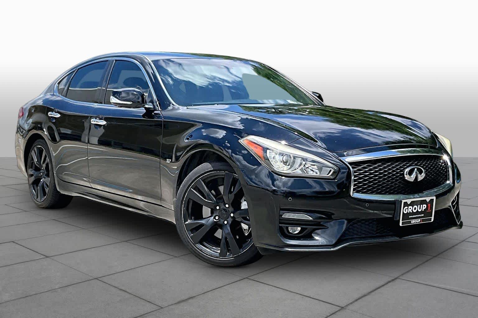 2015 INFINITI Q70  Black Obsidian at Texan GMC Buick