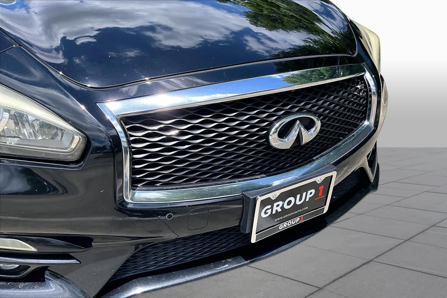 2015 INFINITI Q70  Black Obsidian at Texan GMC Buick